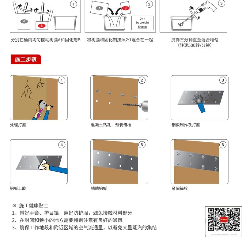 包钢赣榆粘钢加固施工过程